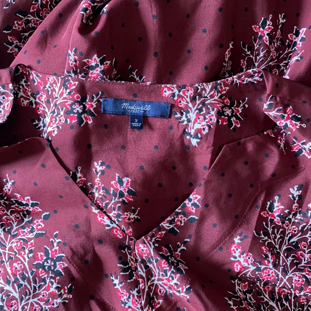 Madewell floral dress size 2 - Picture 14 of 16